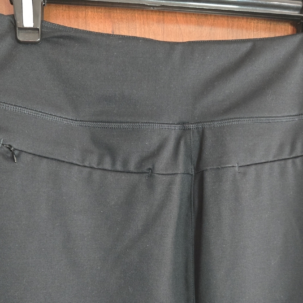 Duluth Trading Co Size 8 Wide Waist Band Black Stretchy Pencil Skirt - Picture 5 of 10